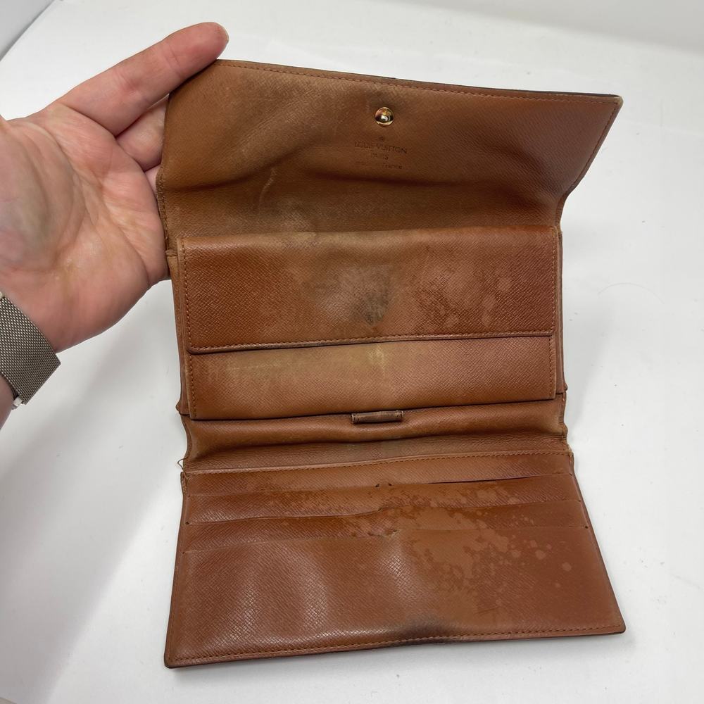 Vintage Louis Vuitton Monogram TriFold Sarah Wallet - Picture 11 of 13